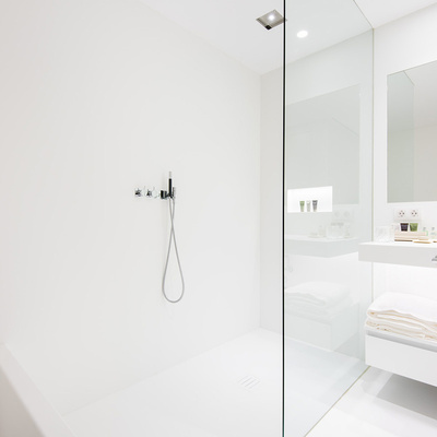 Baño de la Habitación Suite del Hotel Mercer Sevilla 