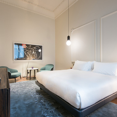 Habitación junior suite del Hotel Mercer Sevilla