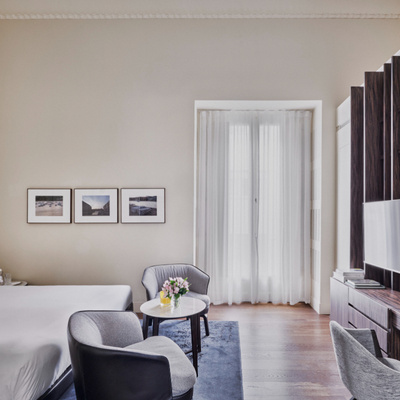 Habitación junior suite del Hotel Mercer Sevilla 