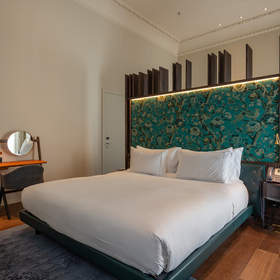 Suite room at the Mercer Sevilla Hotel