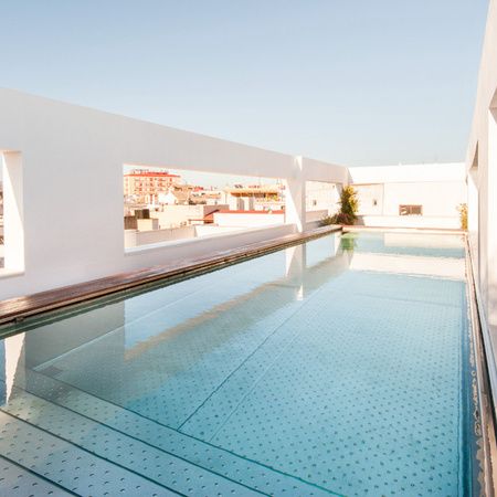 Rooftop Pool at the Mercer Hotel Sevilla