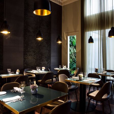 Tables of the María Luisa Restaurant