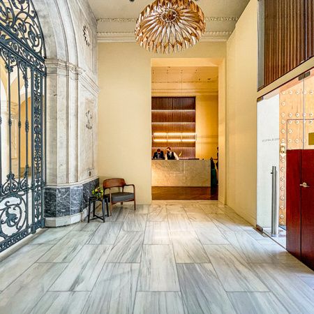 Hall and Reception of the Hotel Mercer Sevilla